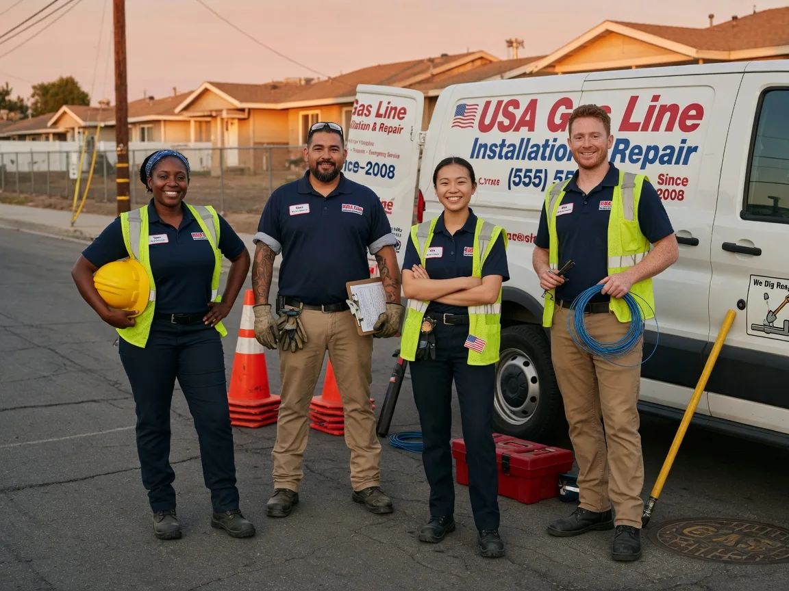Gas Line Installation company in Imler, PA